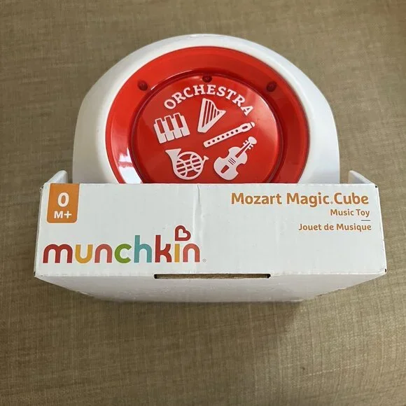 Munchkin Mozart Magic Cube Musical Instruments Children Learning Play Toy NRFB - Picture 7 of 8